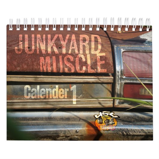 Junkyardマッスルカレンダー1 カレンダー (カバー)