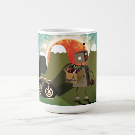 Junkybotのマグ コーヒーマグカップ (中央)