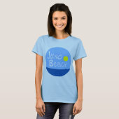 Junoのビーチのフロリダのワイシャツ Tシャツ (正面フル)