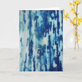 Junoの水彩画Notecard カード (黄色い花)