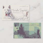 Junoの犬の芸術の技術 名刺 (正面/裏面)