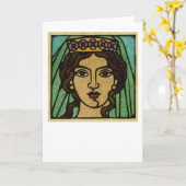 Junoグリーティングカード カード (黄色い花)