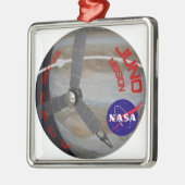 Juno: プログラムロゴ メタルオーナメント (左)