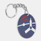 JUNO: 代表団のロゴ キーホルダー (正面左)