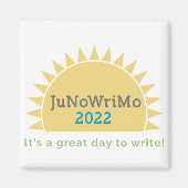 JuNoWriMo 2022磁石 マグネット (正面)