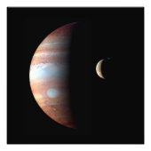 Jupiter 5th Planet with Cassini Solar System フォトプリント (正面)