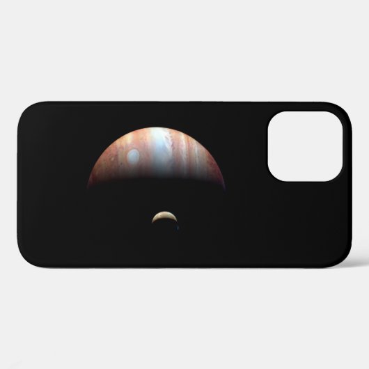 Jupiter 5th Planet with Cassini Solar System Case-Mate iPhoneケース (裏面 (横))