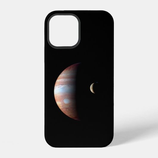 Jupiter 5th Planet with Cassini Solar System iPhoneケース (裏面)