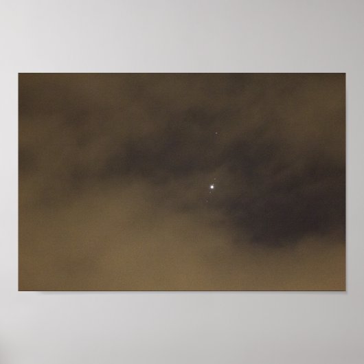 Jupiter and the Galilean Moons ポスター (正面)