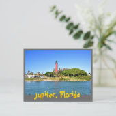 Jupiter Inlet Light house in Jupiter,フロリダ ポストカード (スタンド正面)