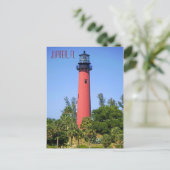 Jupiter Inlet Light house, Jupiter, Florida ポストカード (スタンド正面)