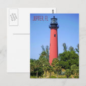 Jupiter Inlet Light house, Jupiter, Florida ポストカード (正面/裏面)