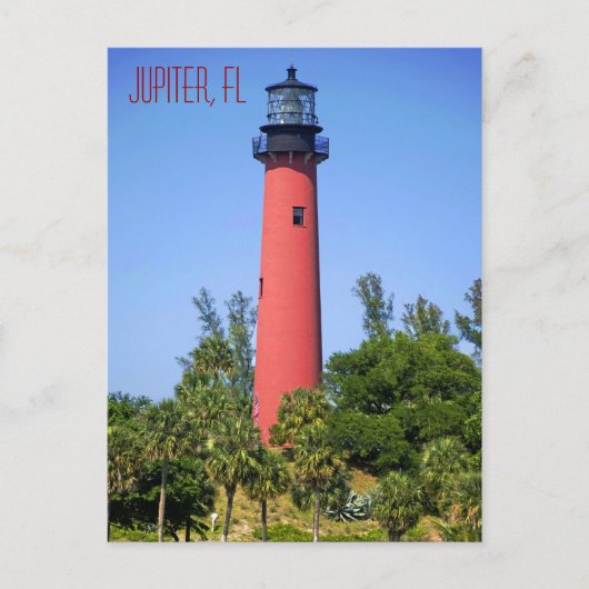Jupiter Inlet Light house, Jupiter, Florida ポストカード (正面)