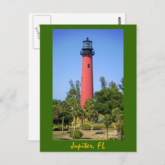 Jupiter Inlet Light house, Jupiter, Florida ポストカード (正面/裏面)