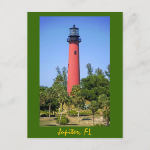 Jupiter Inlet Light house, Jupiter, Florida ポストカード
