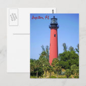 Jupiter Inlet Light house, Jupiter, Florida ポストカード (正面/裏面)