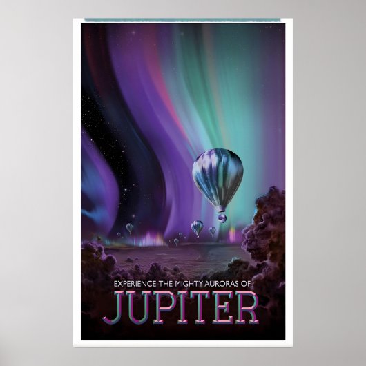 Jupiter NASA Space Travel Poster Print  Stars ポスター (正面)