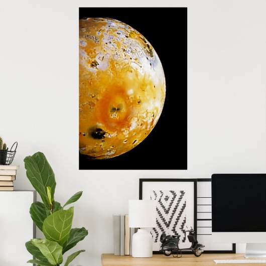Jupiter's Moon Io ポスター (ホームオフィス)