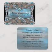 Juppenstrobeのエレガントなプロフェッショナル 名刺 (正面/裏面)