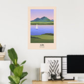 Jura Scotland Travel Poster ポスター (ホームオフィス)