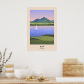Jura Scotland Travel Poster ポスター (キッチン)