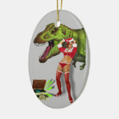 Jurassic Christmas Pin-Up セラミックオーナメント (左)