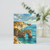 Jurassic Coast England ポストカード (スタンド正面)