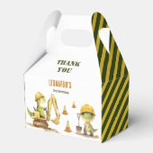 Jurassic Construction Zone Boy Birthday フェイバーボックス (正面サイド)