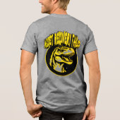 Jurassic Dinosaur T-Rex Tee トライブレンドTシャツ (裏面)