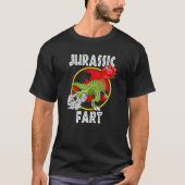 Jurassic Fart - Funny Trex Farting Tシャツ (正面)