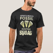 Jurassic Fossil digging World  Venice Hunting Squa Tシャツ (正面)