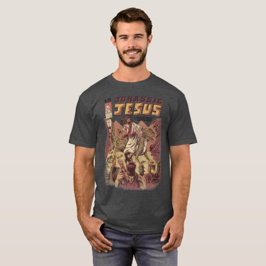 JURASSIC JESUS family Tシャツ (正面フル)