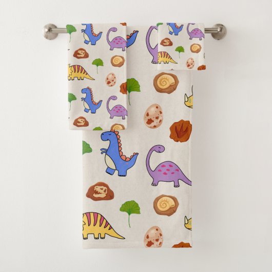 Jurassic Joy Dinosaurs Bath Towel Set バスタオルセット (インサイチュ)