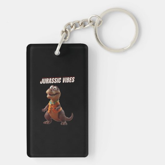 Jurassic Vibes キーホルダー (裏面)
