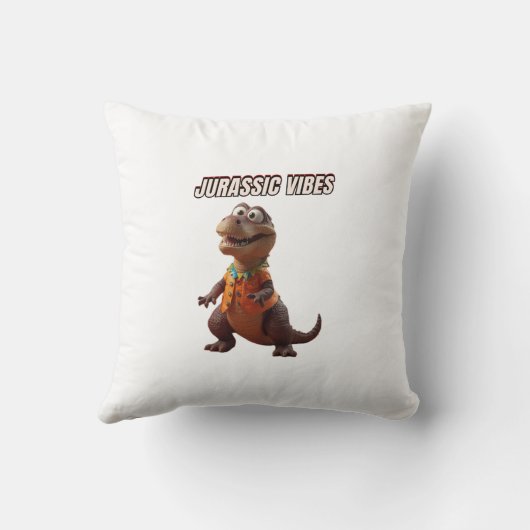 Jurassic Vibes クッション (裏面)