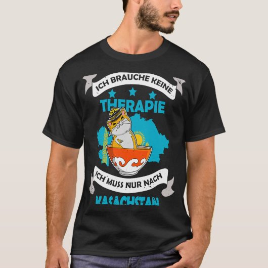 Jurta Republic Kazakhstan Qazaqstan Kazakhstan Fla Tシャツ (正面)