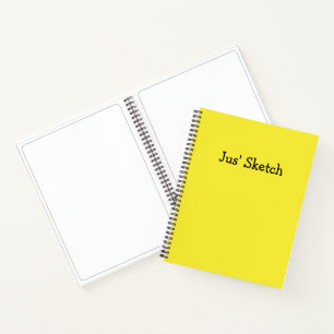 Jusスケッチ可愛いガーリーおもしろいスケッチアートNot ノートブック