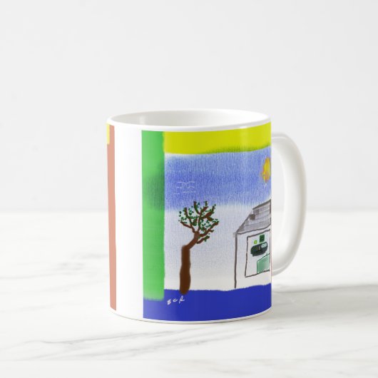 Jus' Chillin' コーヒーマグカップ (正面右)