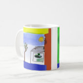 Jus' Chillin' コーヒーマグカップ (正面左)