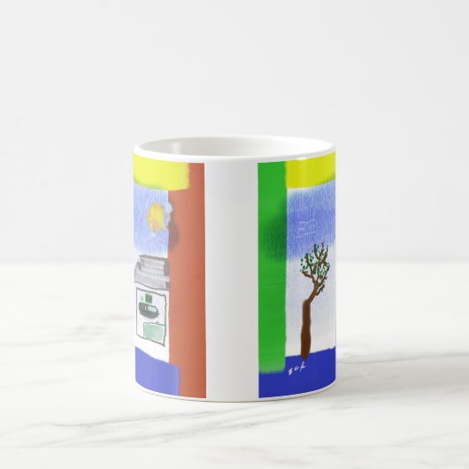 Jus' Chillin' コーヒーマグカップ (中央)