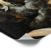 Jusepe de Riberaによる神聖な三位一体 ポスター (角)