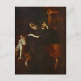 Jusepe Ribera – 聖ペテロ刑務所の解放 ポストカード