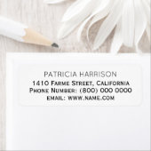 Justシンプル Address & Clean Address情報 ラベル (インサイチュ)