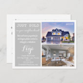 JUST実在 sold  Estateマーケティングはがき ポストカード (正面/裏面)