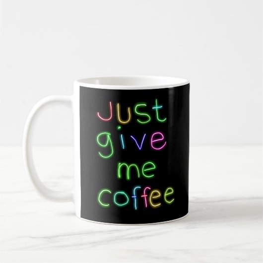 Just 与え Me Coffee コーヒーマグカップ (左)