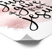 Just 与え Me Jesus Christian Assumve Song ポスター (角)