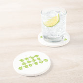 Just 保 Coding (アンドロイドバグDroid Gray Bckgrnd) コースター (側面)