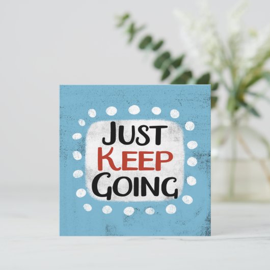 Just 保 Going Greeting Card カード (スタンド正面)