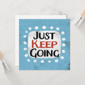 Just 保 Going Greeting Card カード (正面/裏面インサイチュ)