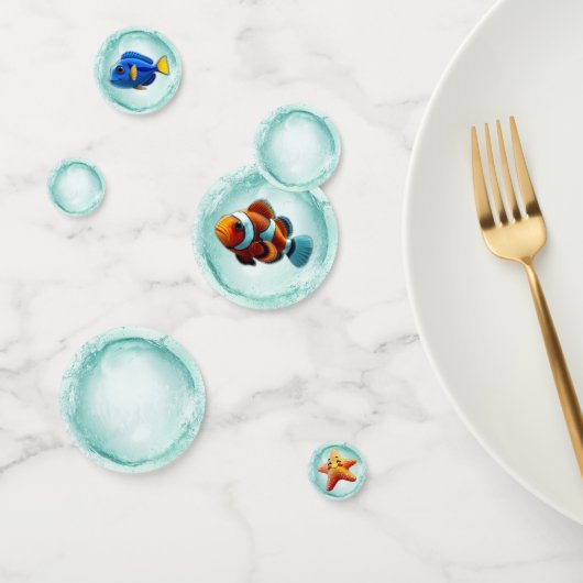 Just 保 Swiming：テーブル紙吹雪 コンフェッティ (グループ)